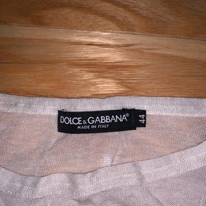 Dolce and gabana dress/cover up